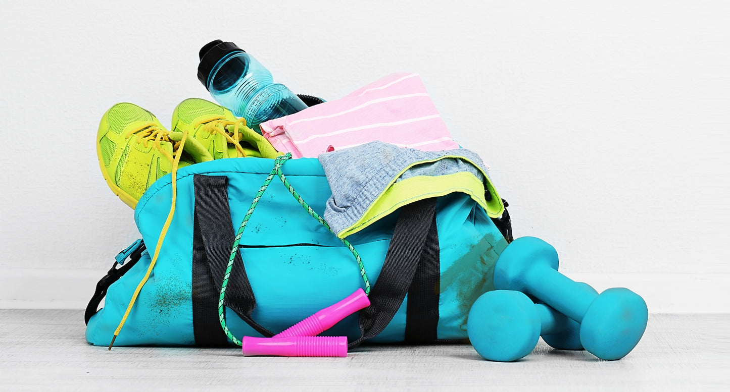 how to wash smelly gym bags