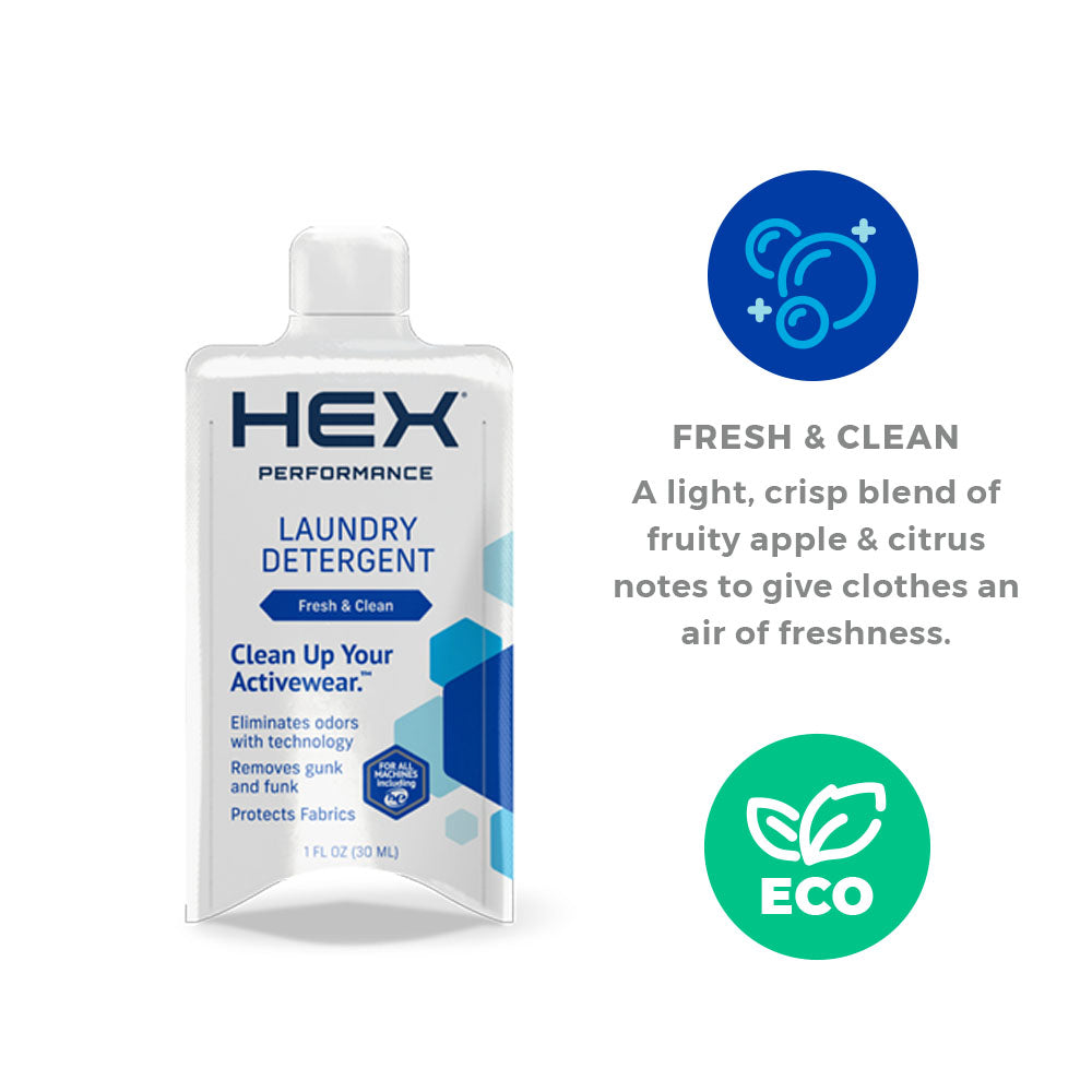 Best Laundry Detergent for Activewear & Sportswear HEX Performance®
