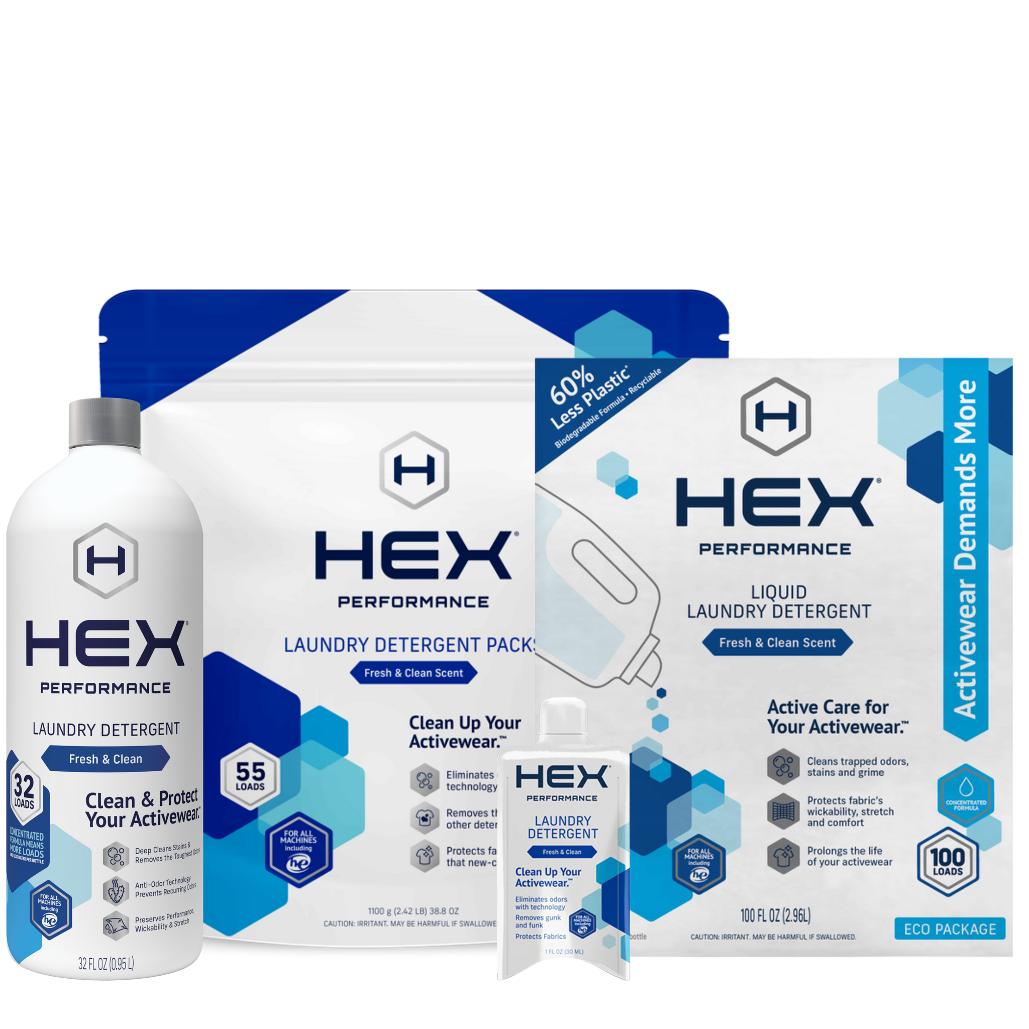 Best Laundry Detergent for Activewear & Sportswear HEX Performance®
