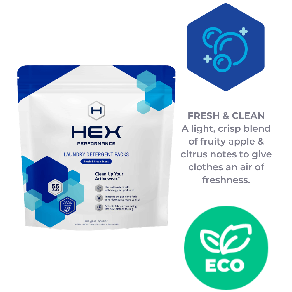 Best Laundry Detergent for Activewear & Sportswear HEX Performance®