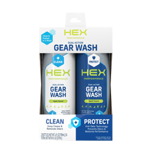 Load image into Gallery viewer, HEX Performance Dual-Action Gear Wash Kit (4oz) Sport Scent

