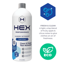 Load image into Gallery viewer, HEX Laundry Detergent (32 Loads) Fresh and Clean
