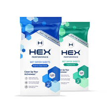 Load image into Gallery viewer, HEX Wet Dryer Sheets (120 Ct)
