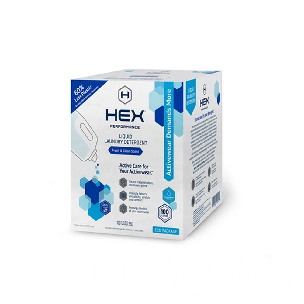 HEX Laundry Detergent Eco Package (100 Loads) Fresh and Clean