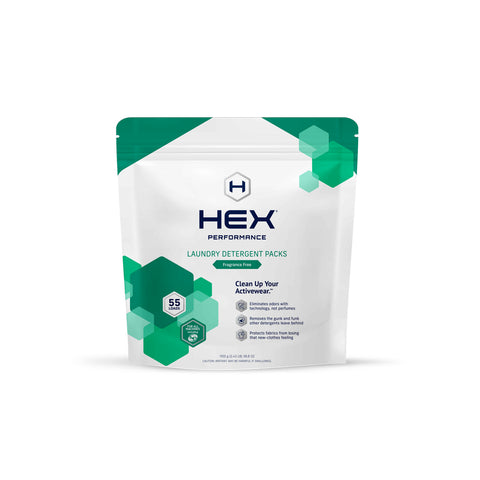HEX Laundry Detergent Packs (55 Loads) Fragrance Free