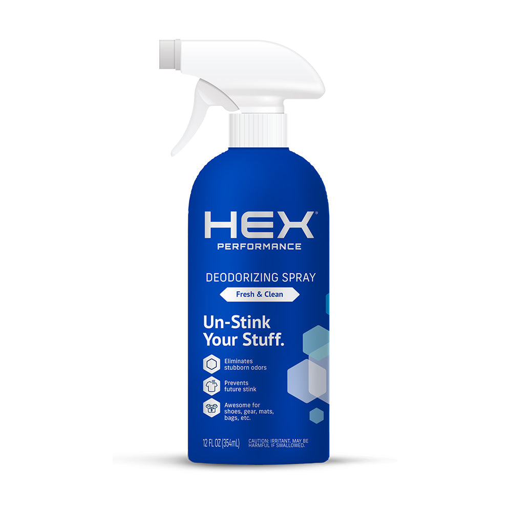 HEX Deodorizing Spray (12 oz) Fresh and Clean